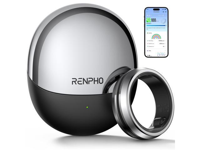 Lynx Smart Ring-All Day Sleep & Activity Tracking, Includes Charging Case, Gifts for Men, 7-Day Battery Life, Subscription-Free App for iOS &...