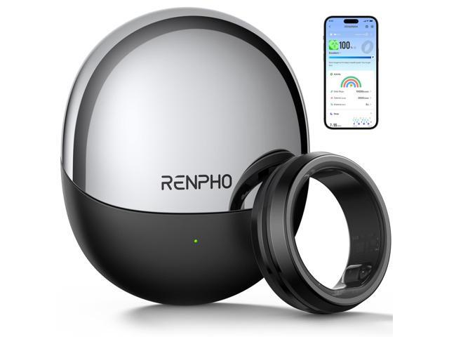 Lynx Smart Ring-All Day Sleep & Activity Tracking, Includes Charging Case, Gifts for Men, 7-Day Battery Life, Subscription-Free App for iOS &.
