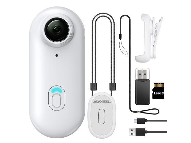 Mini Body Camera, Wearable Action Body Cam, Thumb Size Hands Free Recording Body Worn Camera, Premium Portable Camcorder Mount Anywhere for Pet.