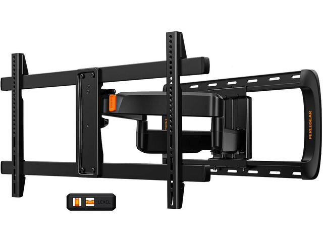 Full Motion Sliding TV Wall Mount for 42-95 inch TVs up to 150 lbs with Cable Management, Fits 12/16/24 Wood Studs, Swivel TV Mount Bracket,...