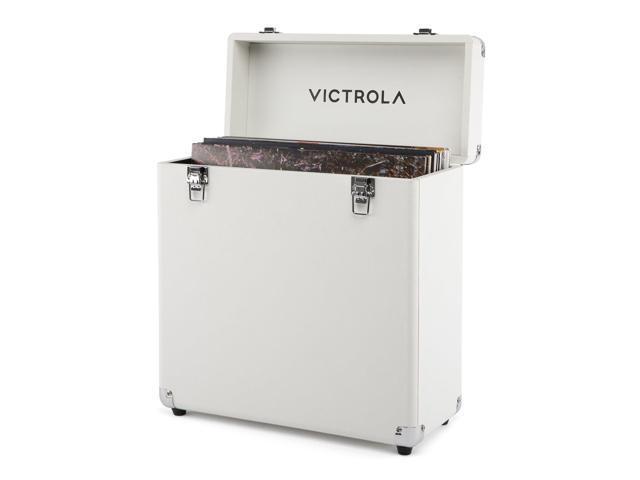 Collector II (2026 Model) Vinyl Record Storage Case Hold 30+ Vinyl Turntable Records, Heavy-Duty Hardware, Soft Interior Lining, Portable Box.