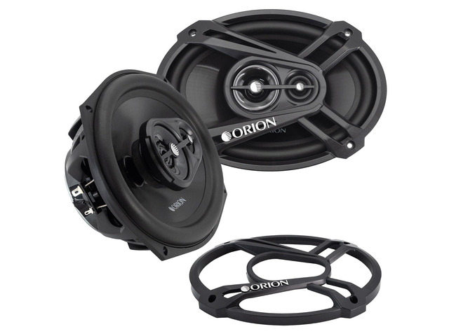 Cobalt Series CB693 6x9 3-Way Coaxial Car Speakers, 320W, 4 Ohms, Full Range, Enhanced Bass, Polypropylene Cone & Butyl Rubber Surround, Easy...