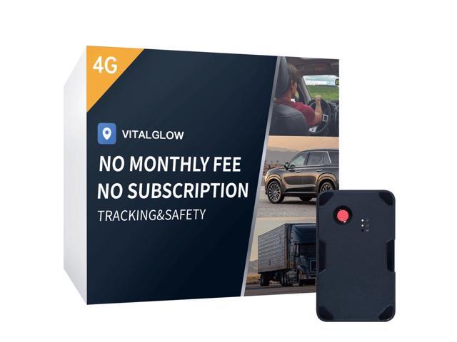 GPS Tracker for Vehicles, No Monthly Fee, No Subscription, Real-Time Location, Long Battery Life, Hidden Magnetic Tracking Device for Cars, Trip...
