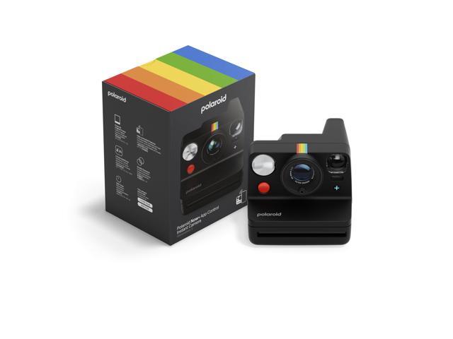 Now+ 3rd Generation I-Type Instant Film Camera - Bluetooth Connected App Controlled - Black - Camera Only No Film (9160)