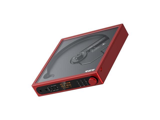 DM15 Portable Stereo CD Player with True 24Bit R2R DAC, 1150mW+1150mW High-Power Output, aptX Adaptive Bluetooth Transmitter, 24 Sound Presets,...