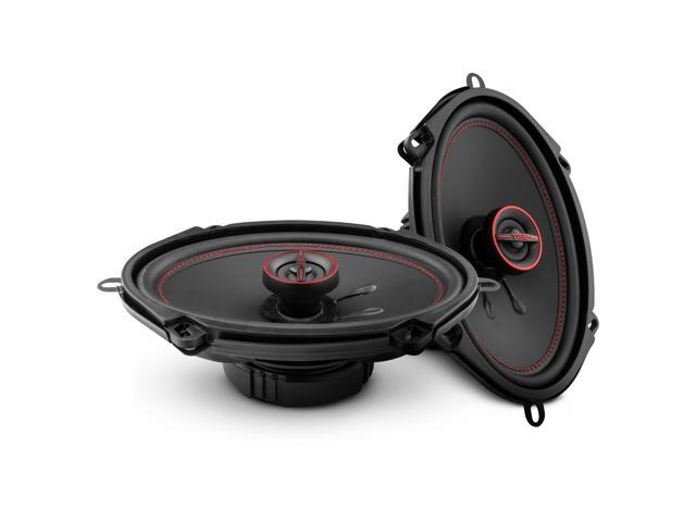 GEN-X5.7 Coaxial Speaker - 5x7, 3-Way, 165W Max, 50W RMS, Black Paper Cone, Two Mylar Dome Tweeters, 4 Ohms - Clarity Unparalled by Other Speakers...