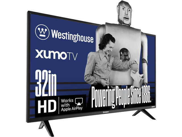 32-inch Smart TV, HD Xumo TV with Voice Remote, Flat Screen Television w/Dolby Atmos, Bluetooth, Apple AirPlay, Wi-Fi & Mobile Connectivity