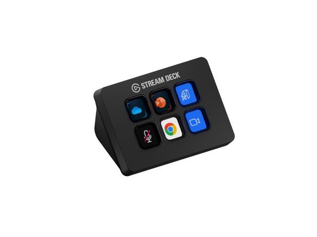 Stream Deck Mini Control Zoom, Teams, PowerPoint, MS Office and More, Boost Productivity with Seamless Integration for Daily Apps, Set Up.