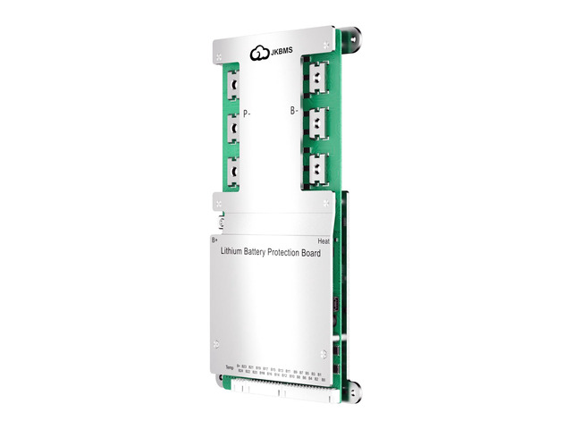 Smart BMS 8S-24S 24V-72V 300A 2A Active Balance Built-in Bluetooth with RS485 PCB Battery Protection Board for Li-ion LiFePO4 LTO (JK-B2A24S30P)