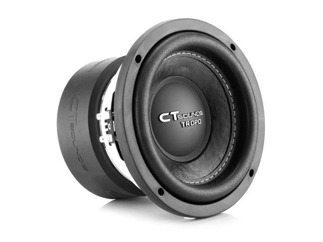 TROPO-6.5-D4 400 Watts Max 6.5 Inch Car Subwoofer Dual 4 Ohm