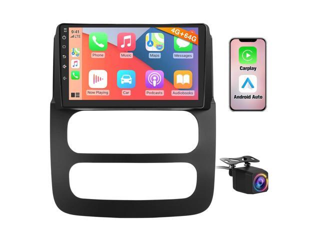 8 Core 64GB Car Radio Stereo for Dodge RAM 1500 2500 2002-2005,9 inch Touch Screen with Wireless CarPlay Android Auto Backup Camera