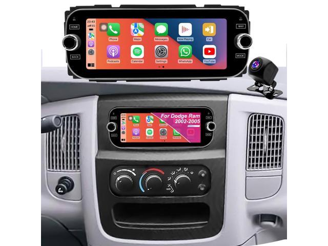 Car Radio for Dodge Ram 2002-2005, Jeep Wrangler 2003-2006, Grand Cherokee 1999-2004, Liberty 2002-2007, Dakota 2001-2004, 6.86inch Touchscreen.