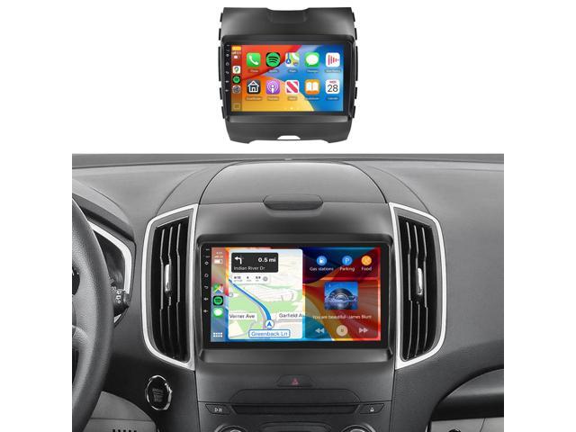 5Ghz WiFi Car Radio Stereo for Ford Edge 2016-2020 2+64G, 9' Touch Screen/Android 15/Wireless CarPlay/Android Auto/DSP EQ/GPS...