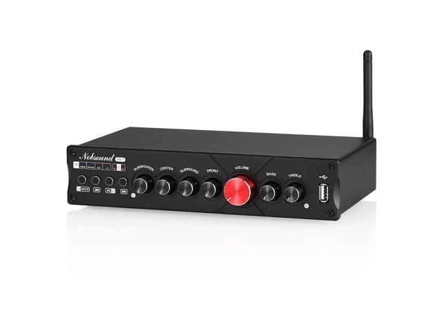 HiFi 5.1 Channel Bluetooth Amplifier Stereo Home Theater Power Amp Subwoofer Amp
