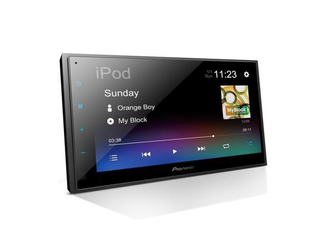 DMH-342EX Digital Multimedia Receiver with Weblink, 6.8 Capacitive Touchscreen, Double-DIN, Built-in Bluetooth, Amazon Alexa via App, Backup Camera.