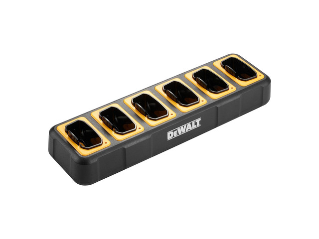 DXFRSCH6-800B Gang Charger, 6-Port for DXFRS800 FRS Two-Way Radios, Simultaneous Charge, 2 Watt, DXFRSCH6-800