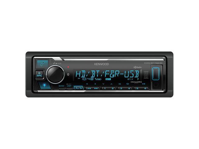 KMM-BT732HD Bluetooth Car Stereo with USB Port, AM/FM Radio, MP3 Player, Multi Color LCD, HD Radio, Detachable Face, Built in Amazon Alexa,.