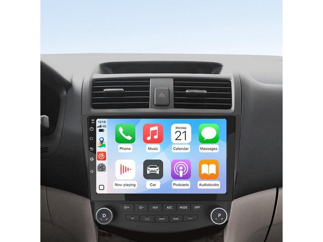 Car Radio Stereo 2+64GB 10 inch Touch Screen for Honda Accord 7th 2003 2004 2005 2006 2007 with CarPlay Android Auto