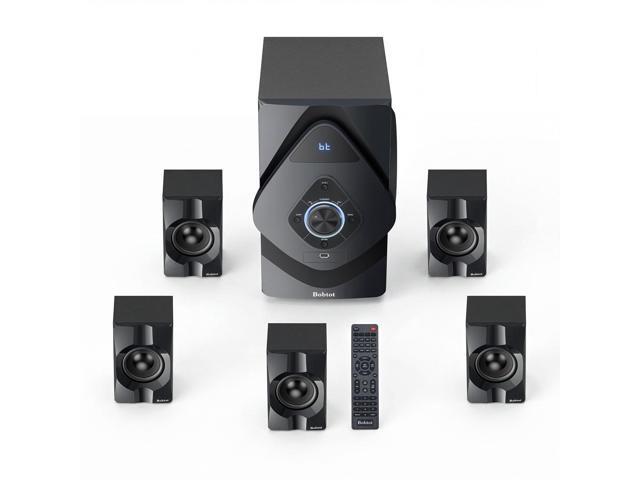 Home Theater System Wireless Rear Satellite Speakers 800W 6.5 inch Subwoofer 5.1/2.1 Channel Surround Sound Systems with ARC Optical Bluetooth Input