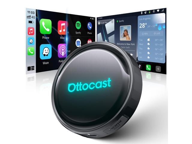 Wireless CarPlay Adapter for Factory Wired CarPlay Cars, Converts Wired to Wireless, Plug and Play, Auto Reconnect, Voice Control