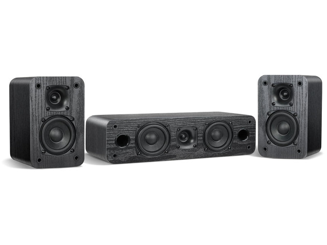 3.0 Passive Home Theater System, Stereo Surround Sound Speakers with Horn Tweeter, Crystal Clear Dialogue, 150W Peak Power for Home Audio/RV,...