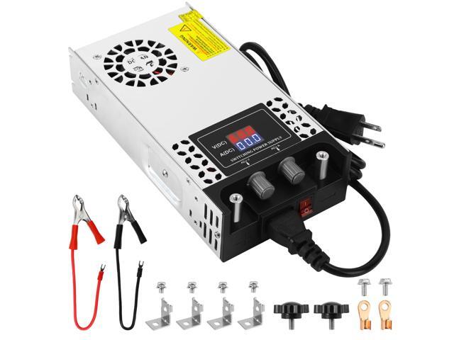 Adjustable 0-24V Power Supply 25A 600W, 110V AC to DC 0-24V Buck Converter 0-25A 600W Power Supply with LCD Display Adjustable Voltage Current...