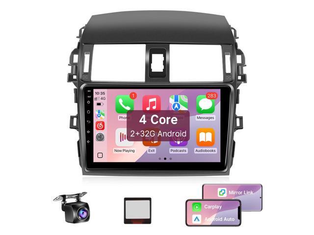 Car Radio for Toyota Corolla 2009-2013 Stereo Upgrade Compatible with JBL Display Apple Carplay 9'' Touchscreen Buit-in Bluetooth GPS Navigation.