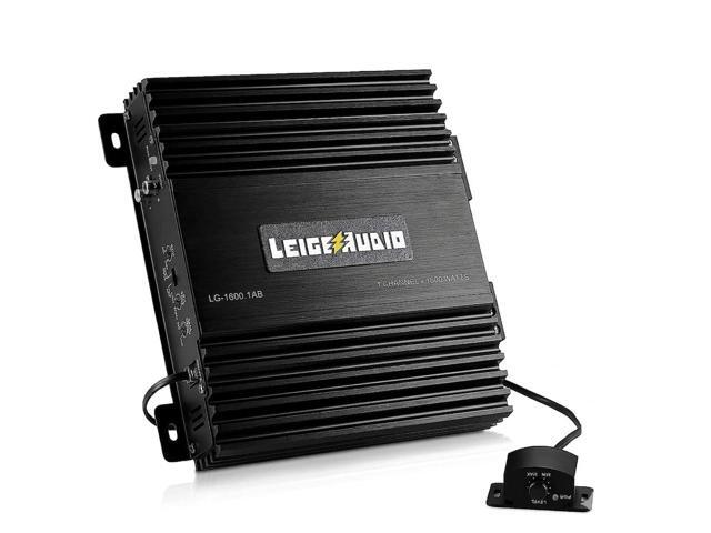 1600 Watts MonoBlock Amplifier, Class A/B, Remote Subwoofer Control, Mosfet Power Supply, Subwoofer Amplifiers for Car Audio Speakers