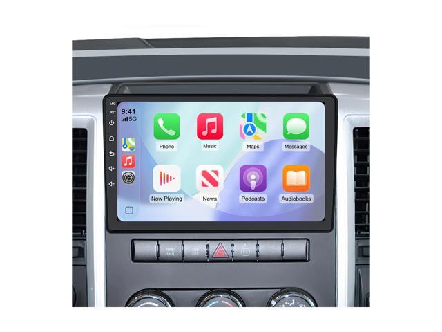 4Core+64G ROM Android 13 Car Stereo Radio for Dodge Ram 1500 2500 3500 2009-2012: 10.1' HD Touchscreen Wireless Carplay & Android Auto 5G WiFi.
