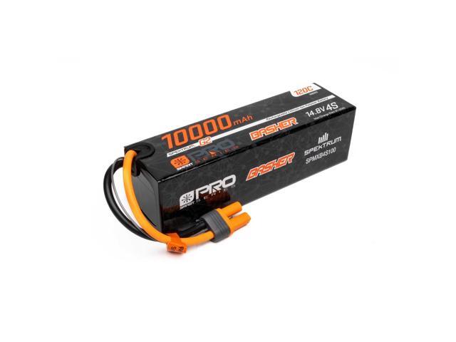 14.8V 10000mAh 4S 120C Smart G2 Pro Basher LiPo: IC5, SPMXB4S100