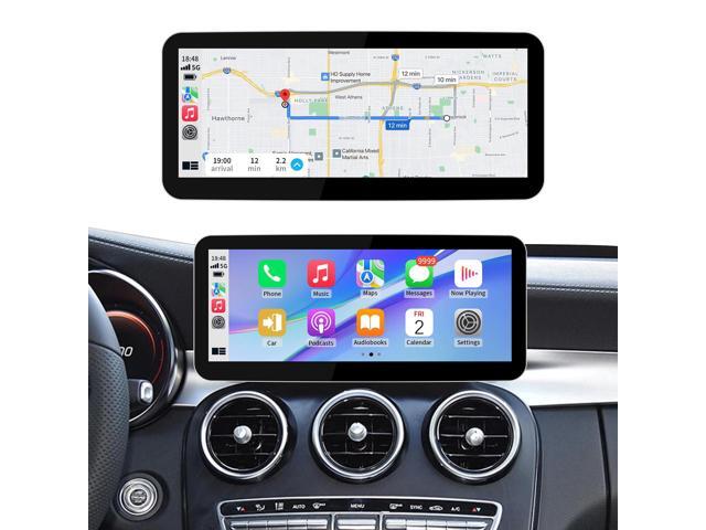 Wireless CarPlay/Android Auto 10.25/12.3 Inch Touchscreen for Mercedes Benz C/GLC W205 X253 (2015-2018) with NTG5.0/5.1/5.2, Car Radio Receiver,.