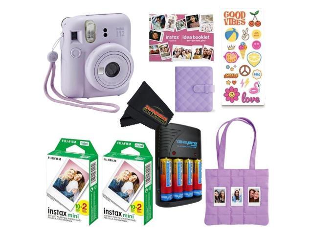 INSTAX MINI 12 Blue Bundle 2025 (40 Sheets, Lilac Purple (Holiday Bundle))