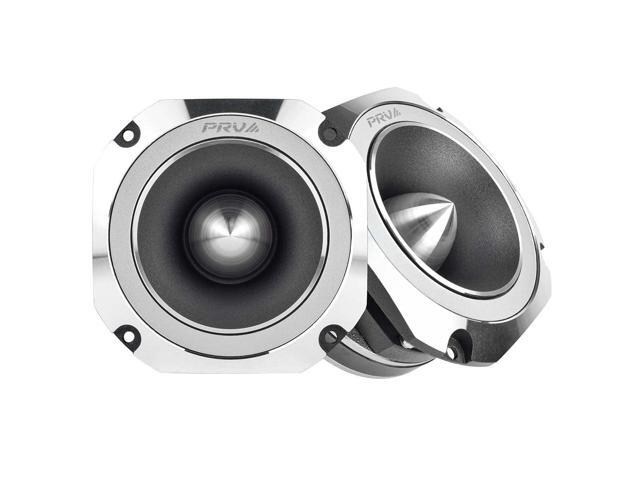 4 Inch Titanium Bullet Tweeter Pair TW700Ti-4 Slim Profile, 200 Watts Program Power, 4 Ohm, 100 Watts RMS, 1.5 in Voice Coil Super Tweeter Pro Car.