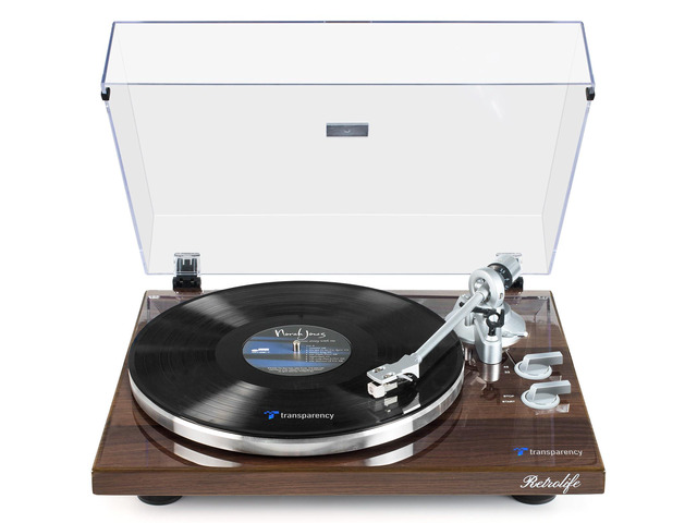 Turntables Belt-Drive Record Player with Wireless Output Connectivity Vinyl Player Support 33 & 45 RPM Speed Phono Line USB Digital to PC Recording...