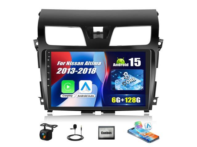 [8CORE 6G+128G] Android 15 Car Stereo for Nissan Altima 2013-2018 with Wireless CarPlay Android Auto,10.1' Touchscreen Car Radio with Mirror Link...