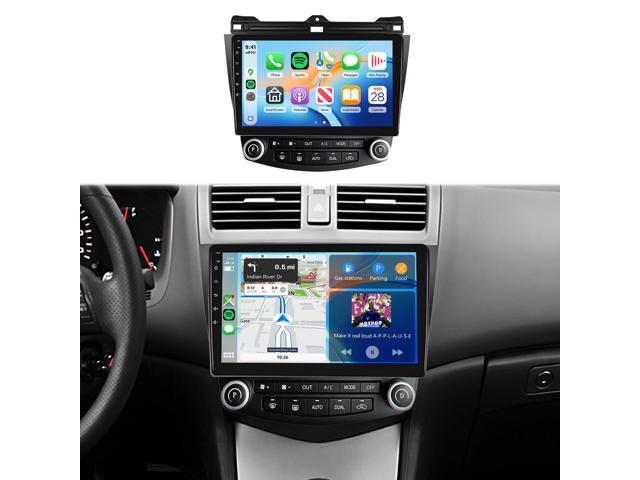 for Honda Accord 7th 2003-2007 Car Stereo Radio 10.1 Inch IPS Touchscreen Wireless Carplay/Android Auto DSP WiFi GPS Android 15 FM/RDS SWC Camera.