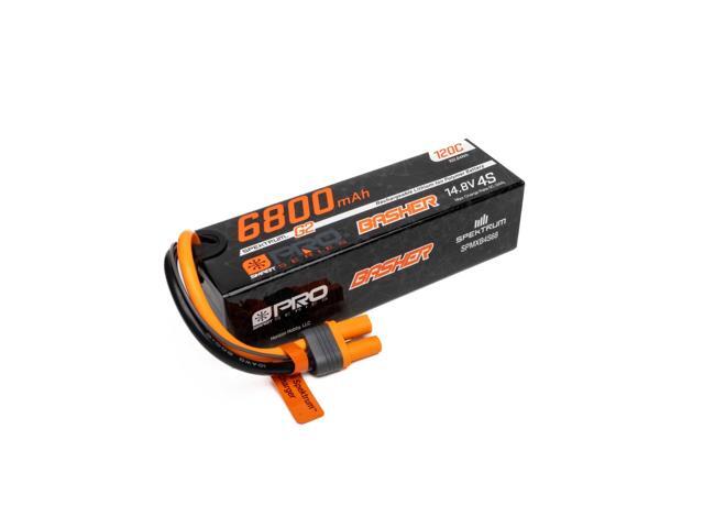 14.8V 6800mAh 4S 120C Smart G2 Pro Basher LiPo: IC5, SPMXB4S68