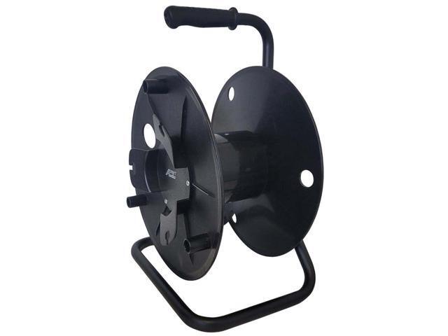 Audio2000'S ADC271CB Deluxe Portable Cable Reel/Cord Reel, Capacity: 720 feet of 6mm Cable/Cord