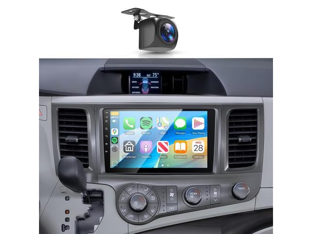 [8Core 6G+128G] Car Stereo for Toyota Sienna 2010-2014,Android 15,Wireless Carplay Android Auto,9' IPSTouch Screen Radio,5GWiFi,GPS,EQ.