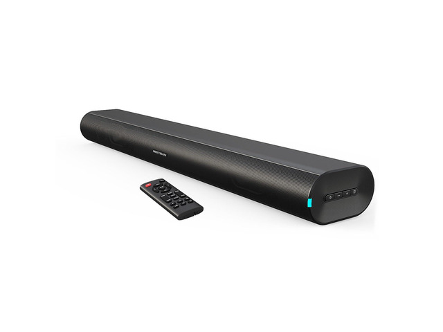 BESTISAN Sound Bar with Enhanced BassDual Larger Woofer & Dual Bass Ports, Sound Bar for Smart TV, 22-inch Soundbar with...