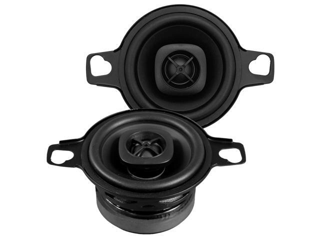 XTR Series XTR275.2 2-Way Coaxial Car Audio Speakers - 2.75, Full Range, Enhanced Bass Response, 160W, 4 Ohms, Easy Installation, Polypropylene...
