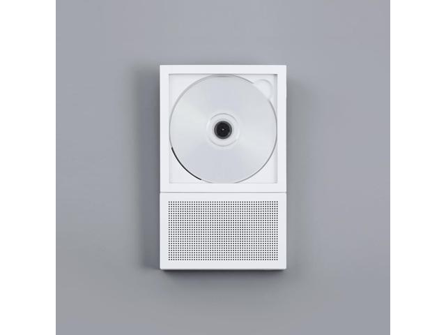 [] Rechargeable CD Player with Bluetooth [Instant Disk Audio CP2 (White)] Hi-Fi Audio Portable CD Player for Car