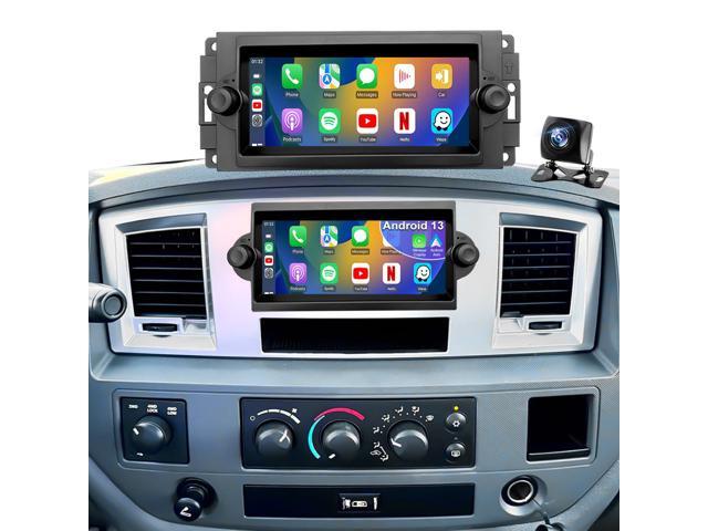 5GWiFi Car Radio for Dodge Ram 1500/2500/3500 2006-2008, Durango Charger 2005-2007, Jeep Grand Cherokee 2005-2007, Commander 2006-2010, 6.8inch...