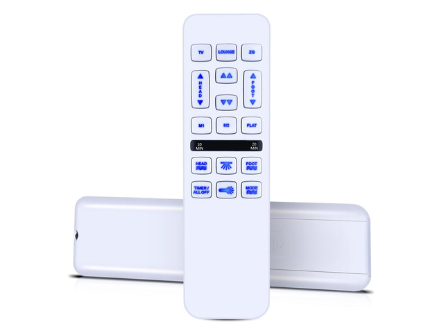 Universal Replacement Remote for Mlily/Bedtech/Richmat/Mattress Firm/iDealBed HJH55,600 or 3000 Control Box,HJC18,Custom Comfort Adjustable Bed Base