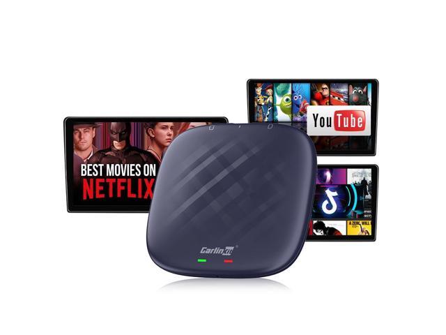 CarPlay Box Streaming Device for Car YouTube, TikTok, Netflix CarPlay Adapter Convert Wired to Wireless CarPlay & Android Auto Android 13.0,.