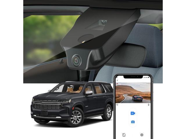 4K Dash Cam Adapts for Chevy Tahoe 2021-2026 (HD2-4925, 6 or 8 Vents) LS LT RST Premier High Country, Integrated OEM Look, 2160P UHD Video, WiFi &.
