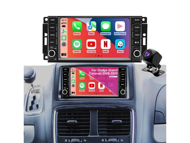 Upgrade Radio for Dodge Grand Caravan 2008-2020, Nitro 2007-2011, Caliber 2009-2012, Chrysler Town & Country 2008-2016, 300/300C 2008-2010, 7''...