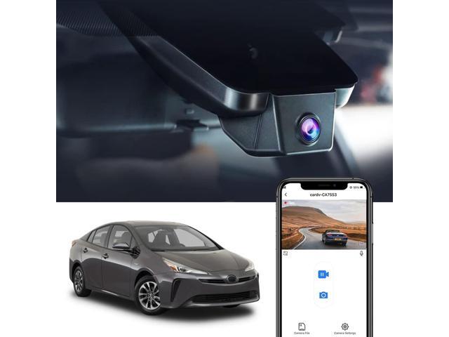4K Dash Cam Suitable for Toyota Prius 2018-2022 (Part No#86466-47021) Gen4/XW50, Integrated OEM Look, UHD 2160P Video, Built-in WiFi & APP, Loop...