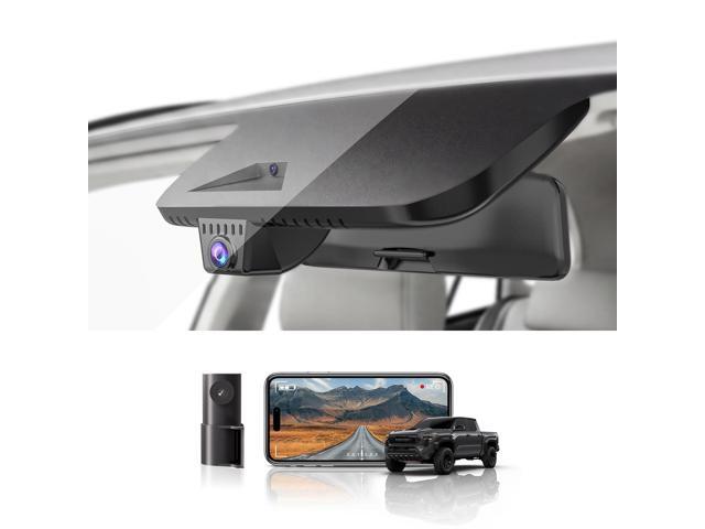 Front 4K & Rear 1080P for Toyota Tacoma 2024-2026 SR SR5 TRD Sport Pre-Runner Off Road Limited & Tacoma Hybrid,OEM Look,WiFi & APP,Loop.