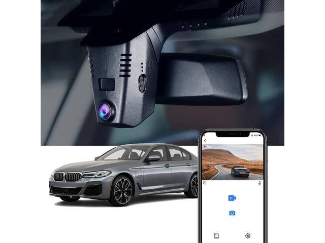4K Dash Cam Adapts for BMW 5 7 Series 2018-2023 530i 540i 530e M550i 740i 750i M760i 745e Xdrive (G30/G11), OEM Look, 2160P UHD Video, WiFi & APP,.